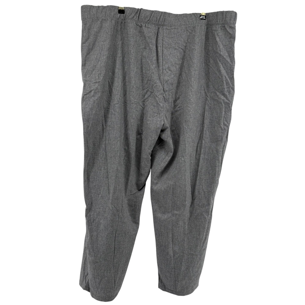 Eileen Fisher Tapered Ankle Pant 3X Moon Grey 100% Wool Plus Size NEW Casual - Picture 2 of 6